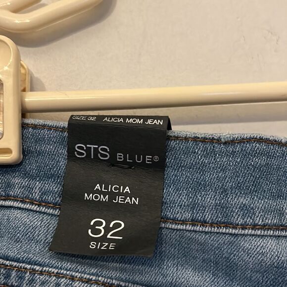 STS Blue Alicia cropped mom jeans Size 14 New - Picture 7 of 11